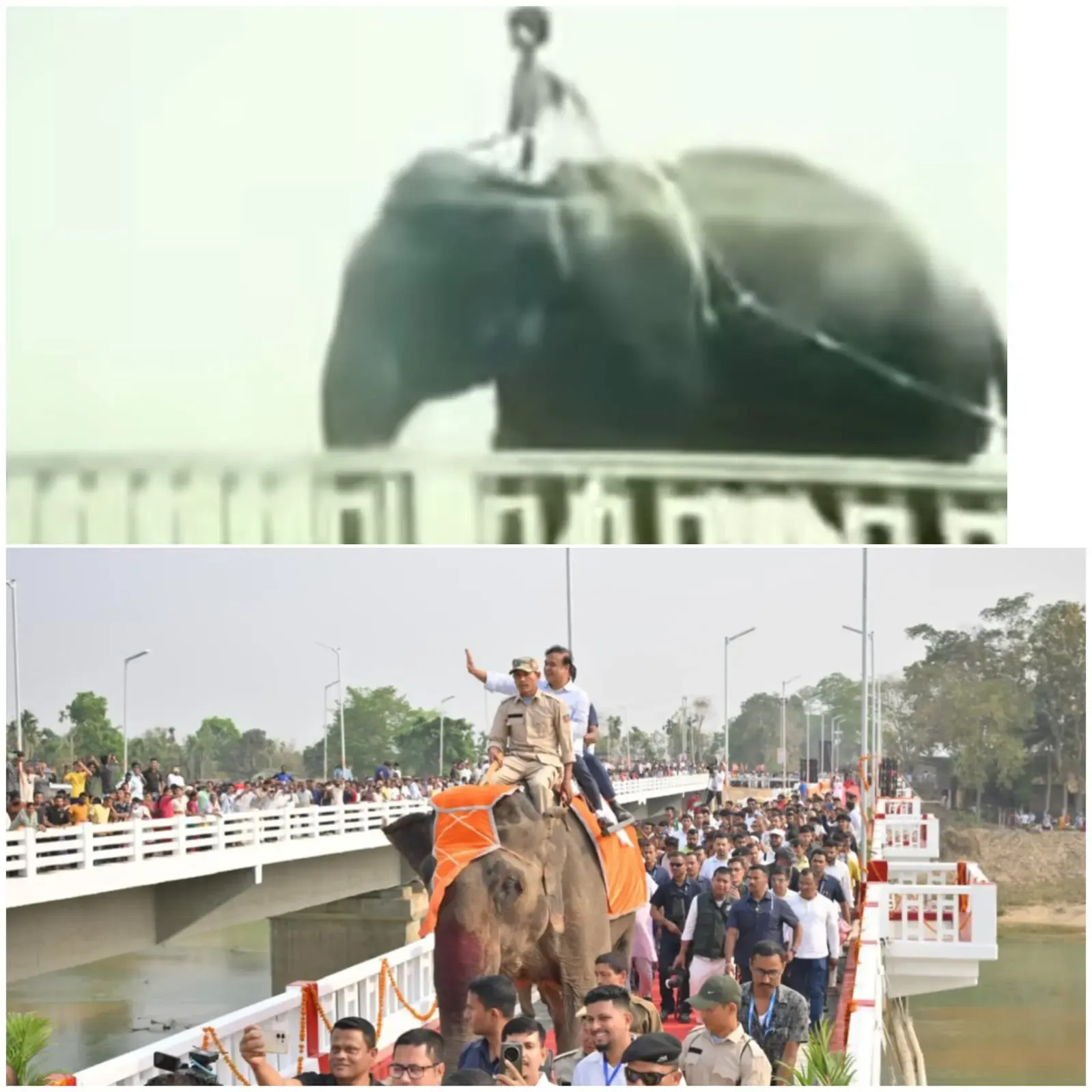 Assam Unveils 1,000 Bridges: CM Sarma Reminisces on Elephant Ride