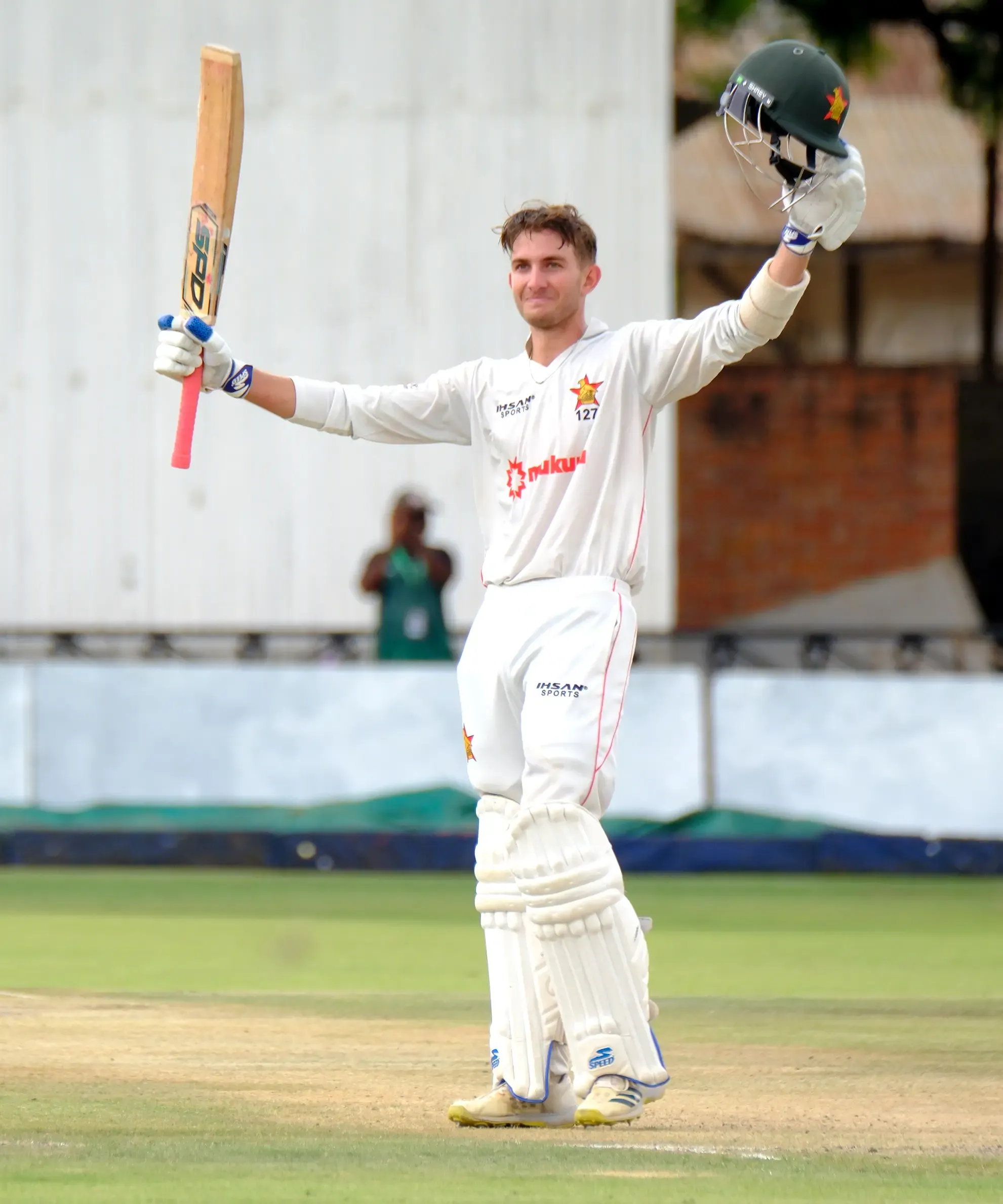 1st Test: Ervine and Bennett Shine as Zimbabwe Amass 586; Afghanistan at 95/2