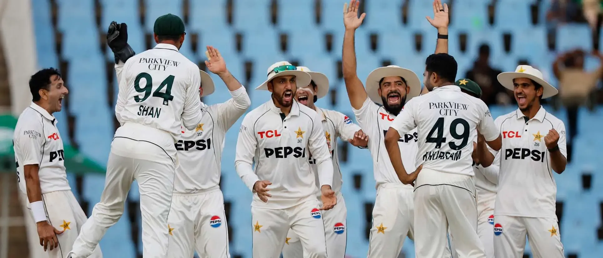 1st Test: Late Drama as Pakistan Takes Three Early Wickets Against South Africa