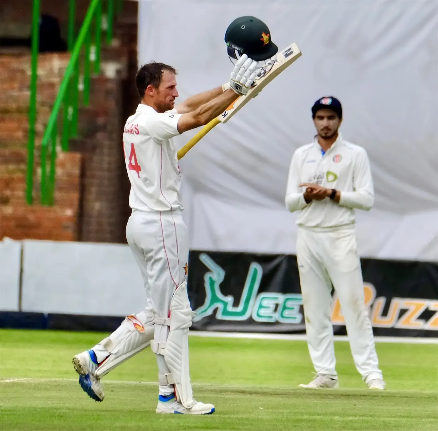 1st Test: Sean Williams' Remarkable Century Propels Zimbabwe to 363/4 Against Afghanistan on Day 1