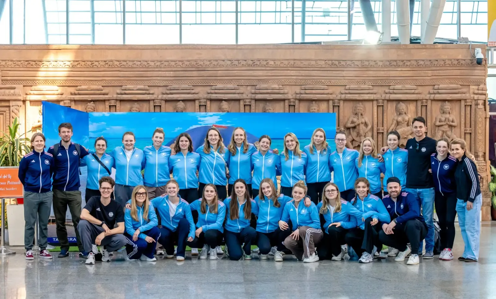 Germany Women's Hockey Team Touches Down in Bhubaneswar for FIH Pro League Matches