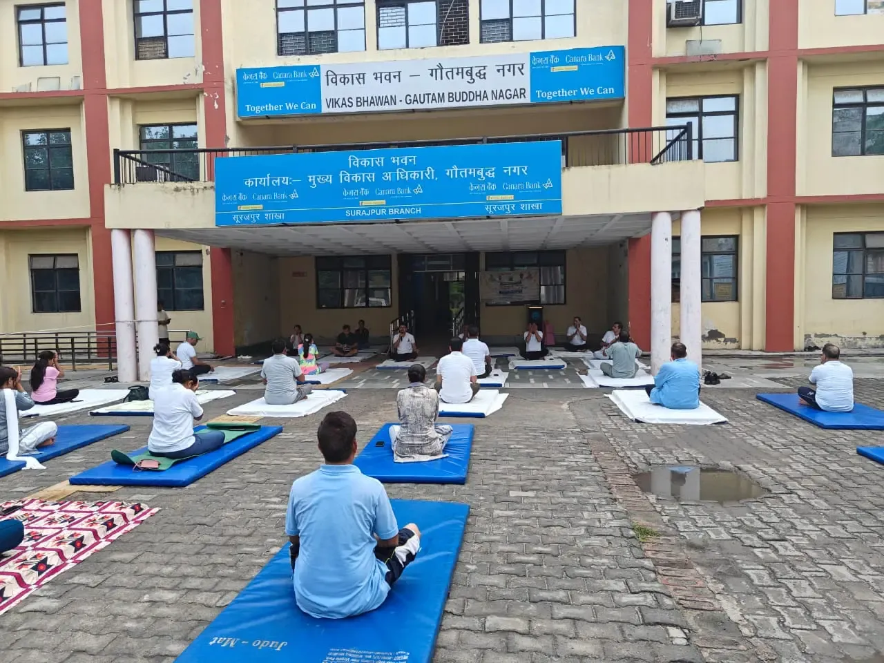 क्या ग्रेटर नोएडा में योग सप्ताह के दौरान योग कार्यक्रमों का आयोजन हो रहा है?