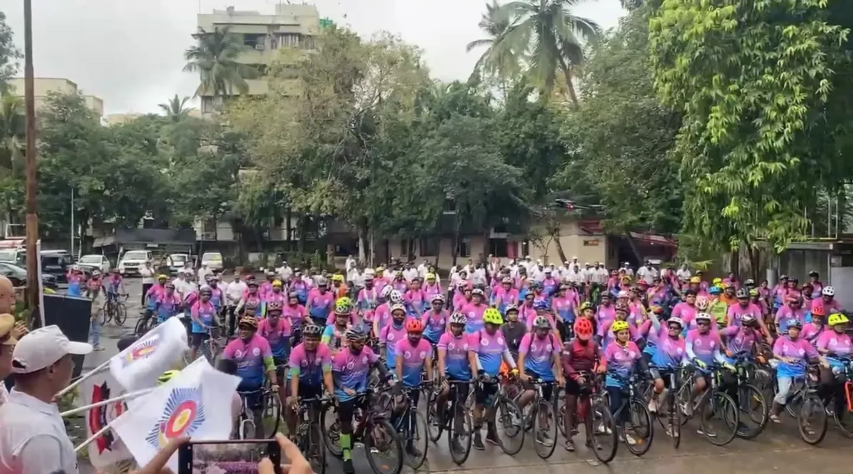 क्या मुंबई ने नशे के खिलाफ मुहिम शुरू की? 'ड्रग्स मुक्त भारत' संकल्प के साथ साइक्लोथॉन का आयोजन