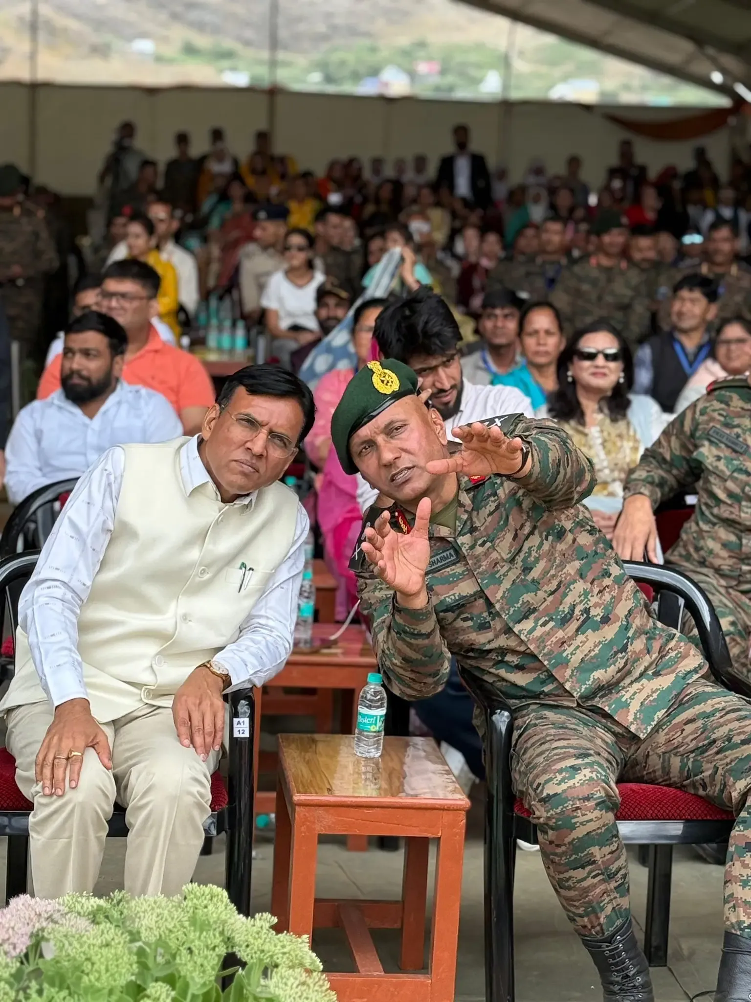 क्या केंद्रीय मंत्री मांडविया ने कारगिल विजय दिवस पर पद यात्रा की?