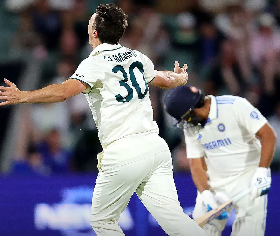 Second Test: Australian Bowlers Dominate as They Decimate Indian Top Order