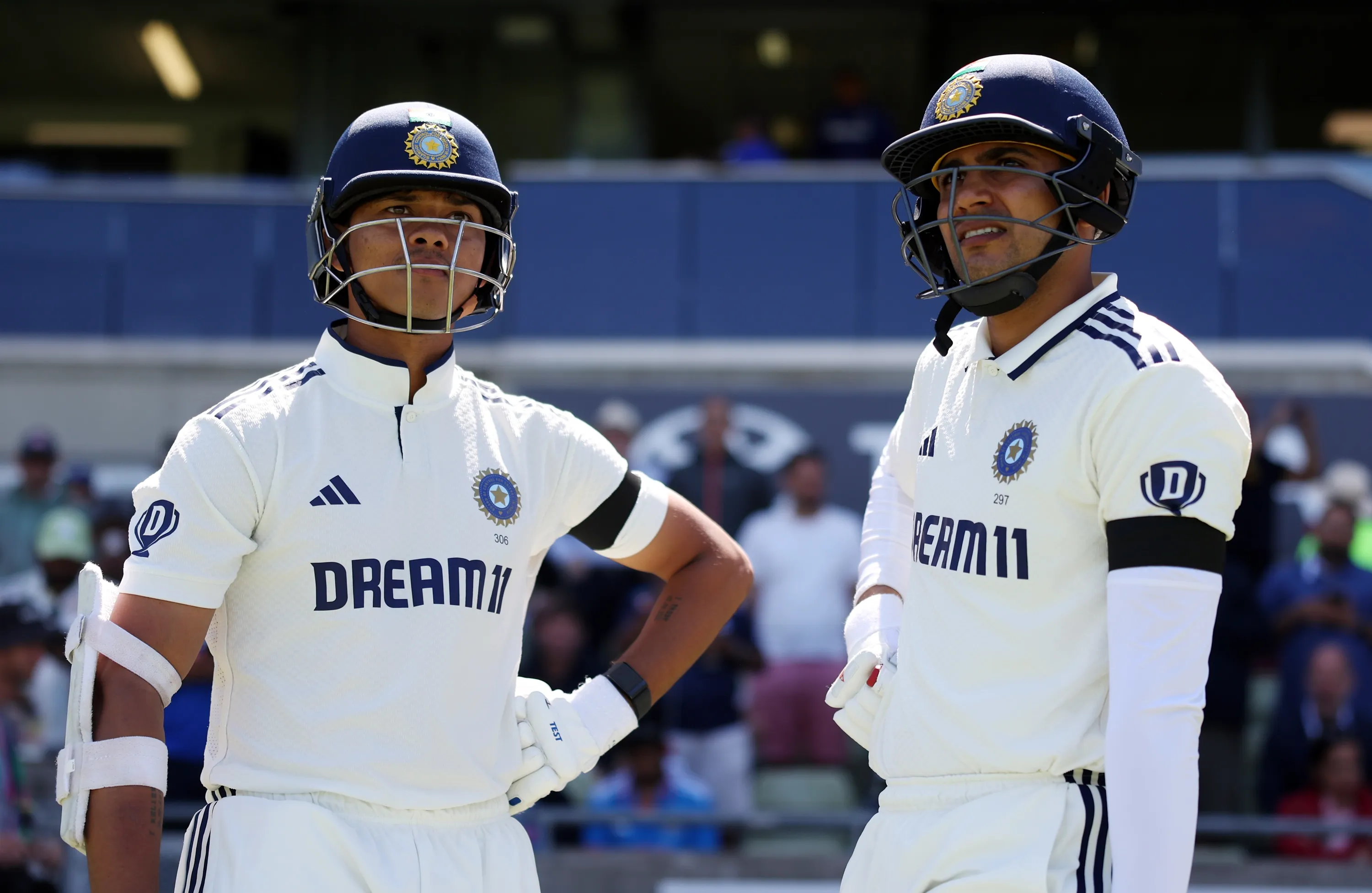 Did Yashasvi Jaiswal Shine with 87 while Gill Remains Unbeaten on 42 as India Reaches 182/3 at Tea?