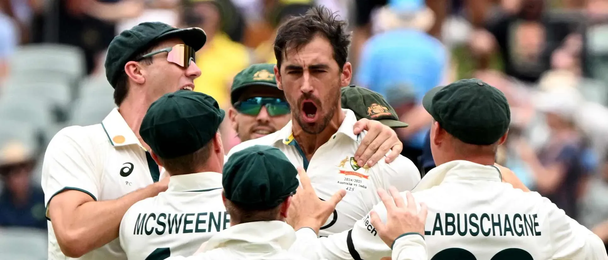 Second Test: Mitchell Starc Claims 6-48 as Australia Dismisses India for 180