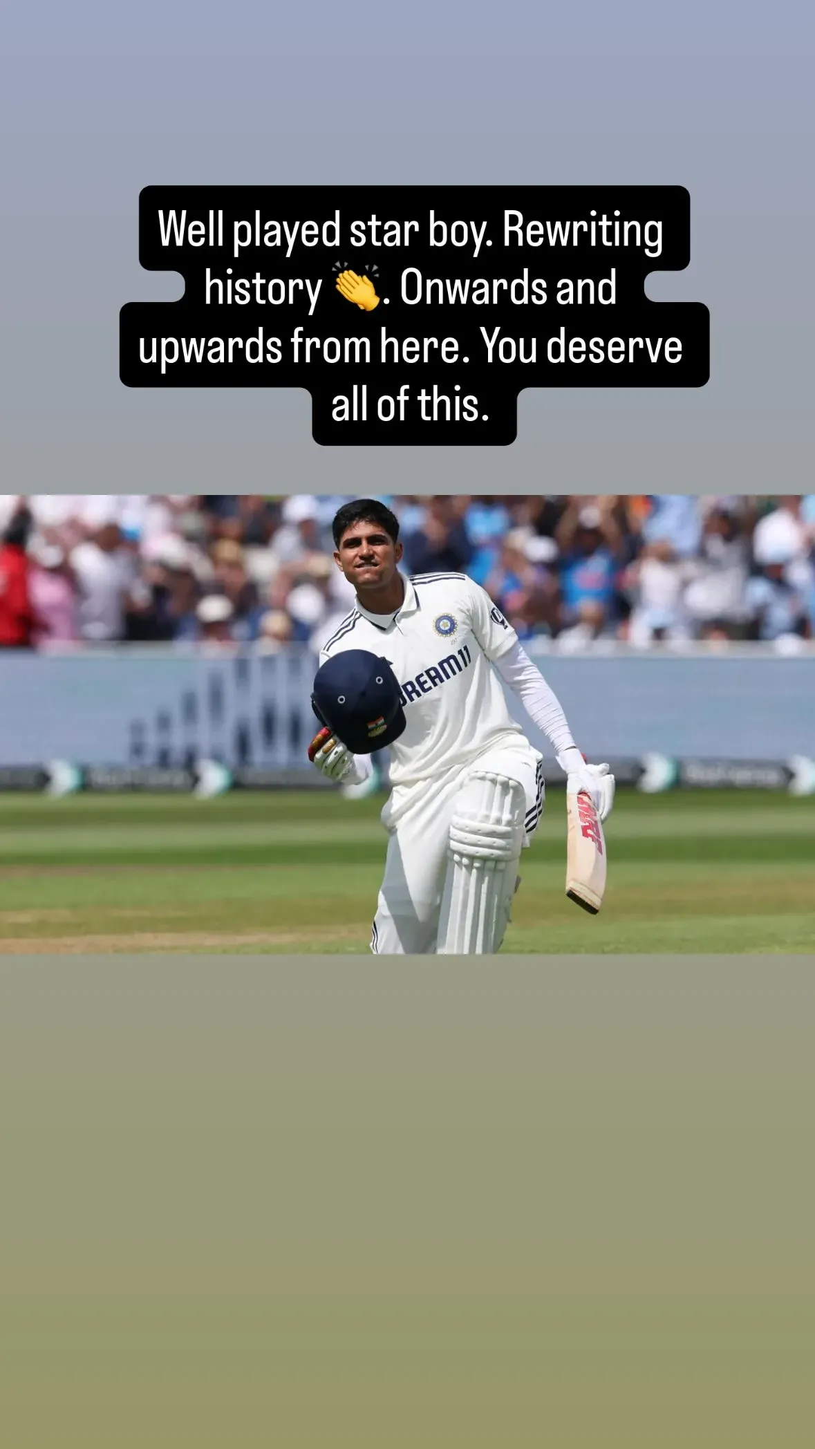 Did Virat Kohli Praise Shubman Gill After His Century at Edgbaston?