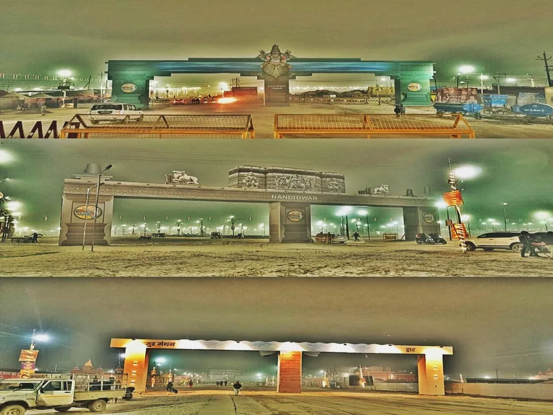 30 Mythology-Inspired Arch Gates to Provide a 'Devlok' Experience for Devotees at Mahakumbh