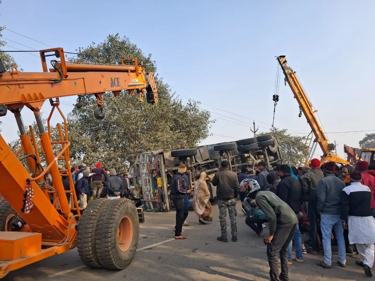 Four Lives Lost, Including Three Schoolchildren, in Devastating Jharkhand Road Collision