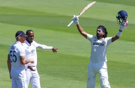 Did KL Rahul Score a Century as India Trails England?