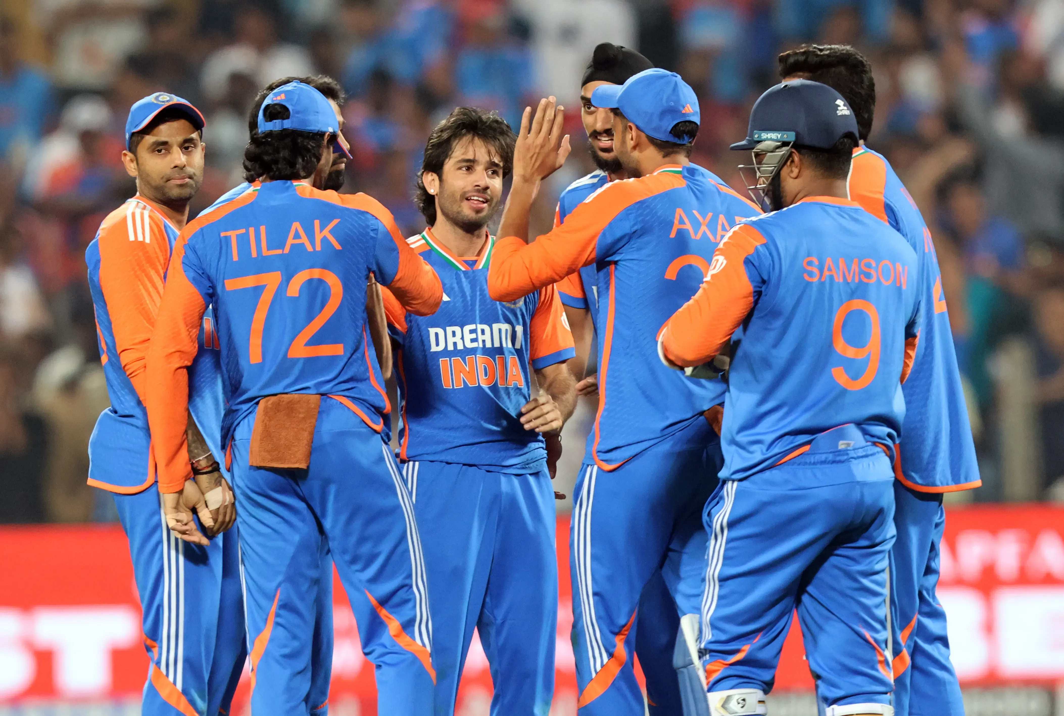Fourth T2OI: Bishnoi and Rana Lead India to Thrilling 15-Run Victory Over England