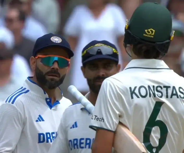 4th Test: Collision Between Kohli and Konstas May Attract ICC Scrutiny