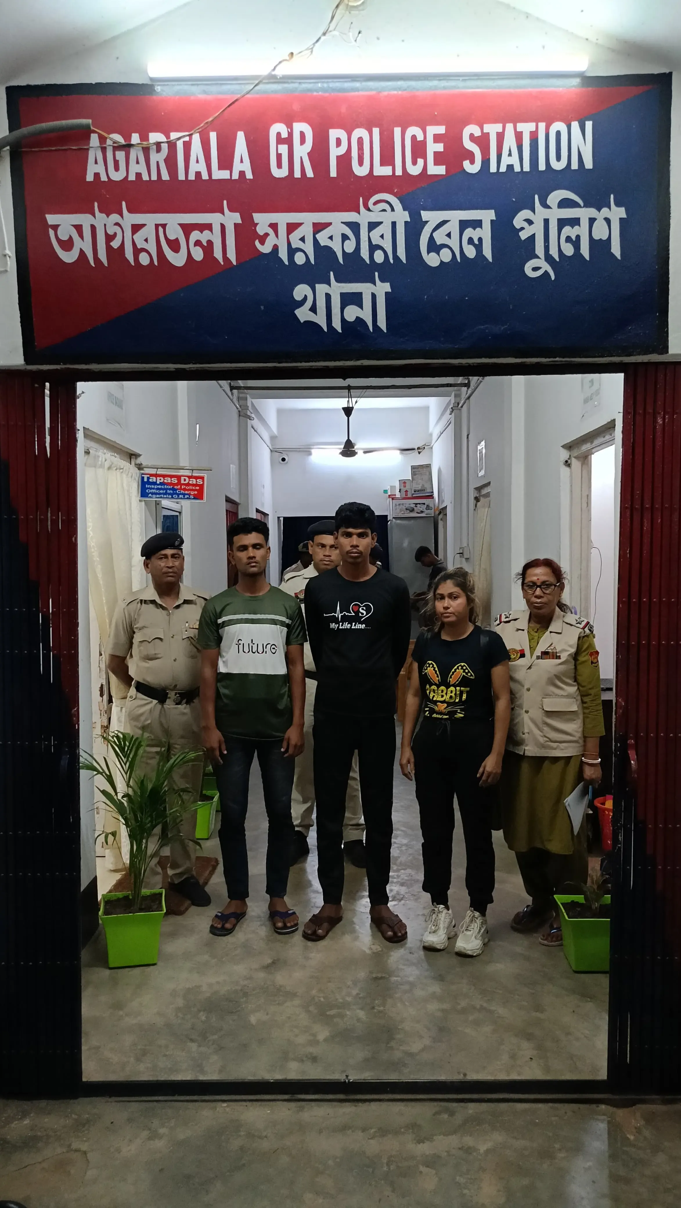 Five Bangladeshi Nationals, Including Three Women, Arrested in Tripura