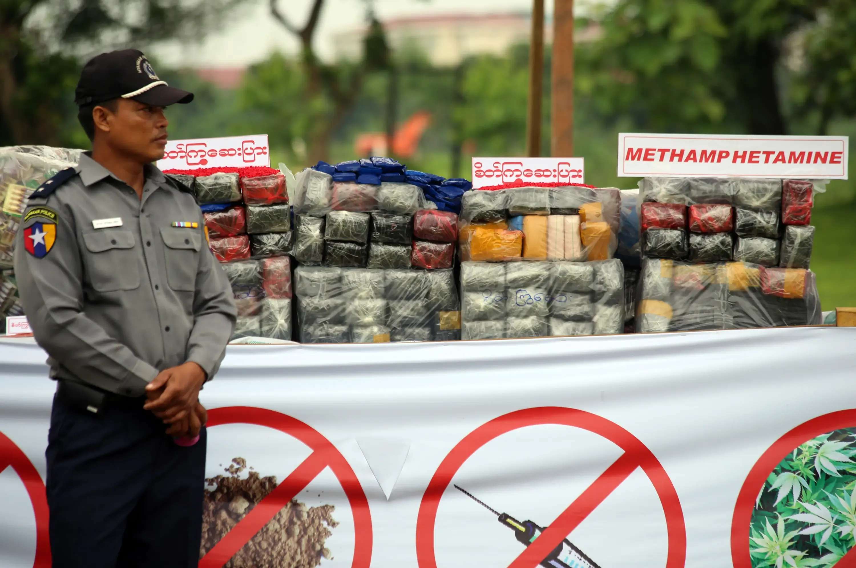 Myanmar Authorities Capture 60 kg of Methamphetamine