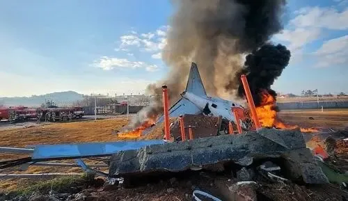 62 Confirmed Dead, Two Rescued in South Korean Aircraft Disaster