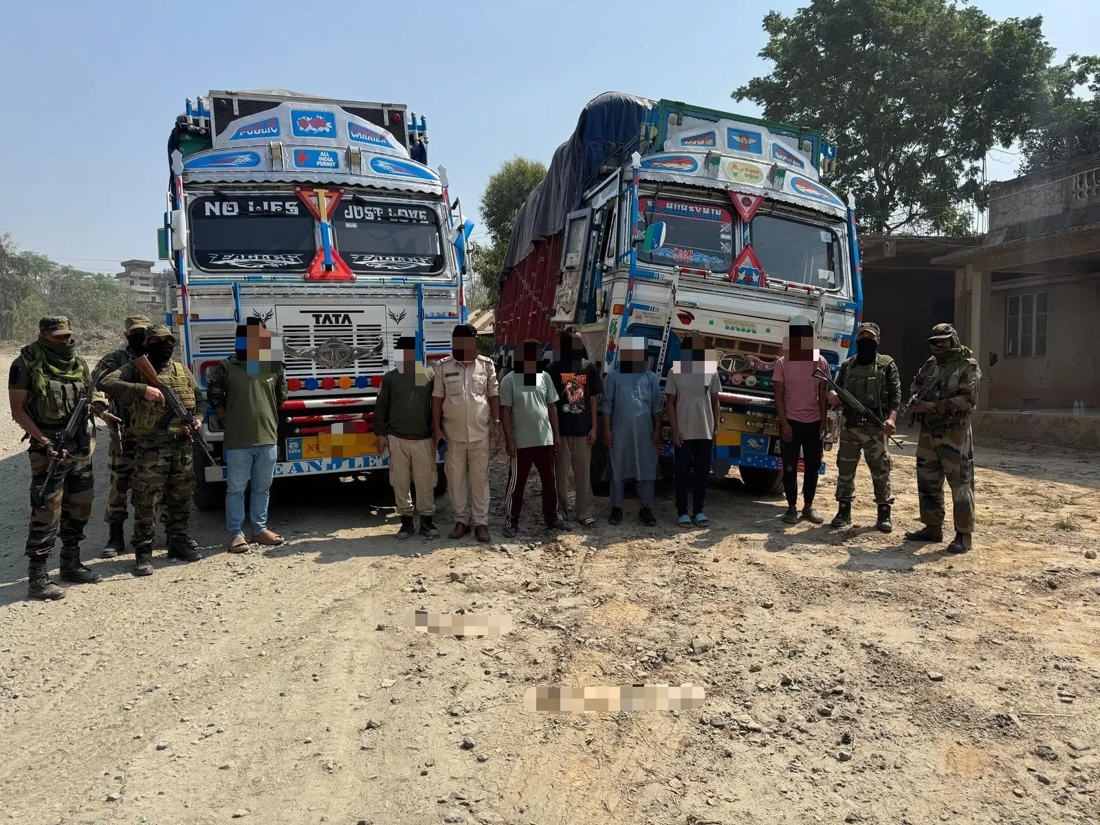 Assam Rifles Confiscate 68 Tonnes of Areca Nuts Worth Rs 5.87 Crore Smuggled from Myanmar in Manipur