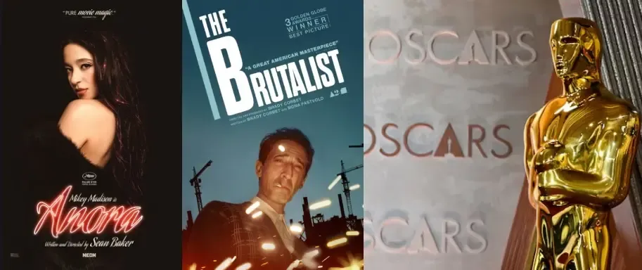 97th Academy Awards: ‘Anora’ and ‘The Brutalist’ Shine with 5 and 3 Awards
