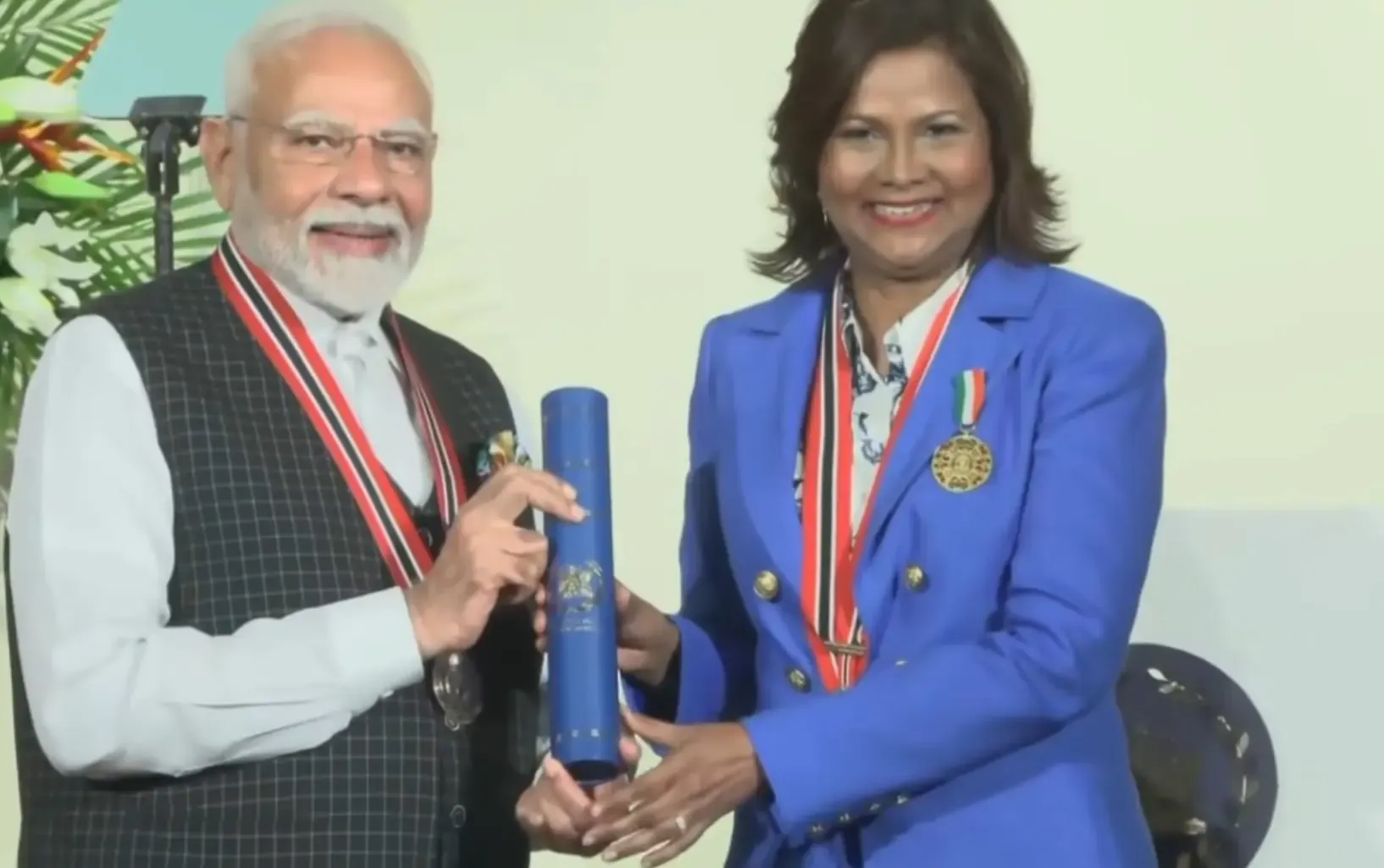 क्या पीएम मोदी को 'ऑर्डर ऑफ द रिपब्लिक ऑफ त्रिनिदाद एंड टोबैगो' सम्मान मिला?