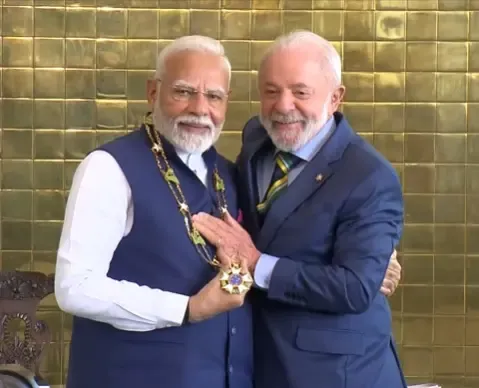 क्या राष्ट्रपति लूला ने प्रधानमंत्री मोदी को ब्राजील के सर्वोच्च अवॉर्ड से सम्मानित किया?