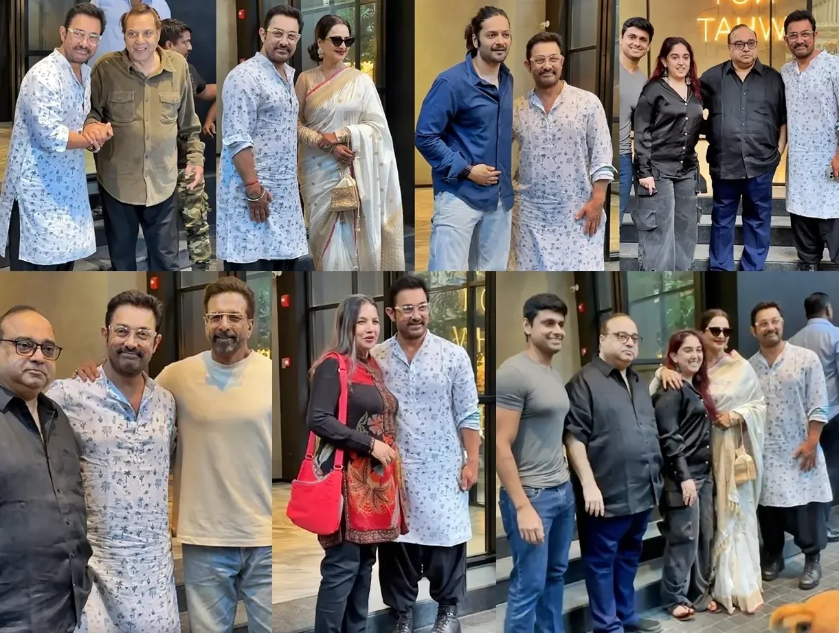 Aamir Khan Showcases His Star Influence at Junaid’s Film Premiere