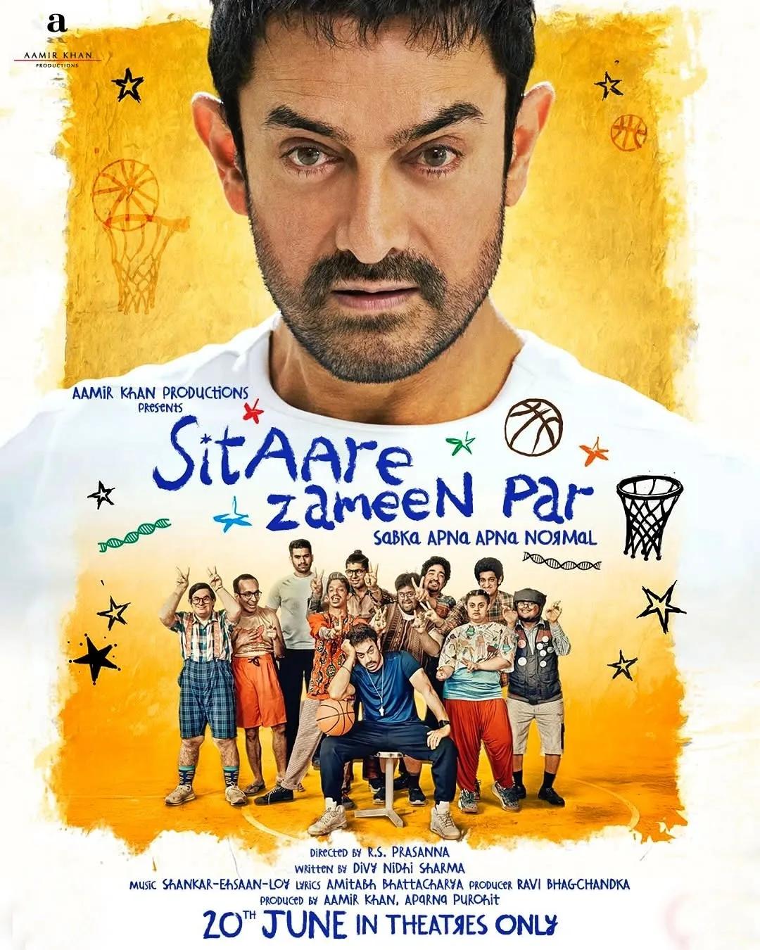 Has Aamir Khan Confirmed June 20 Release for ‘Sitaare Zameen Par’ with First Poster?