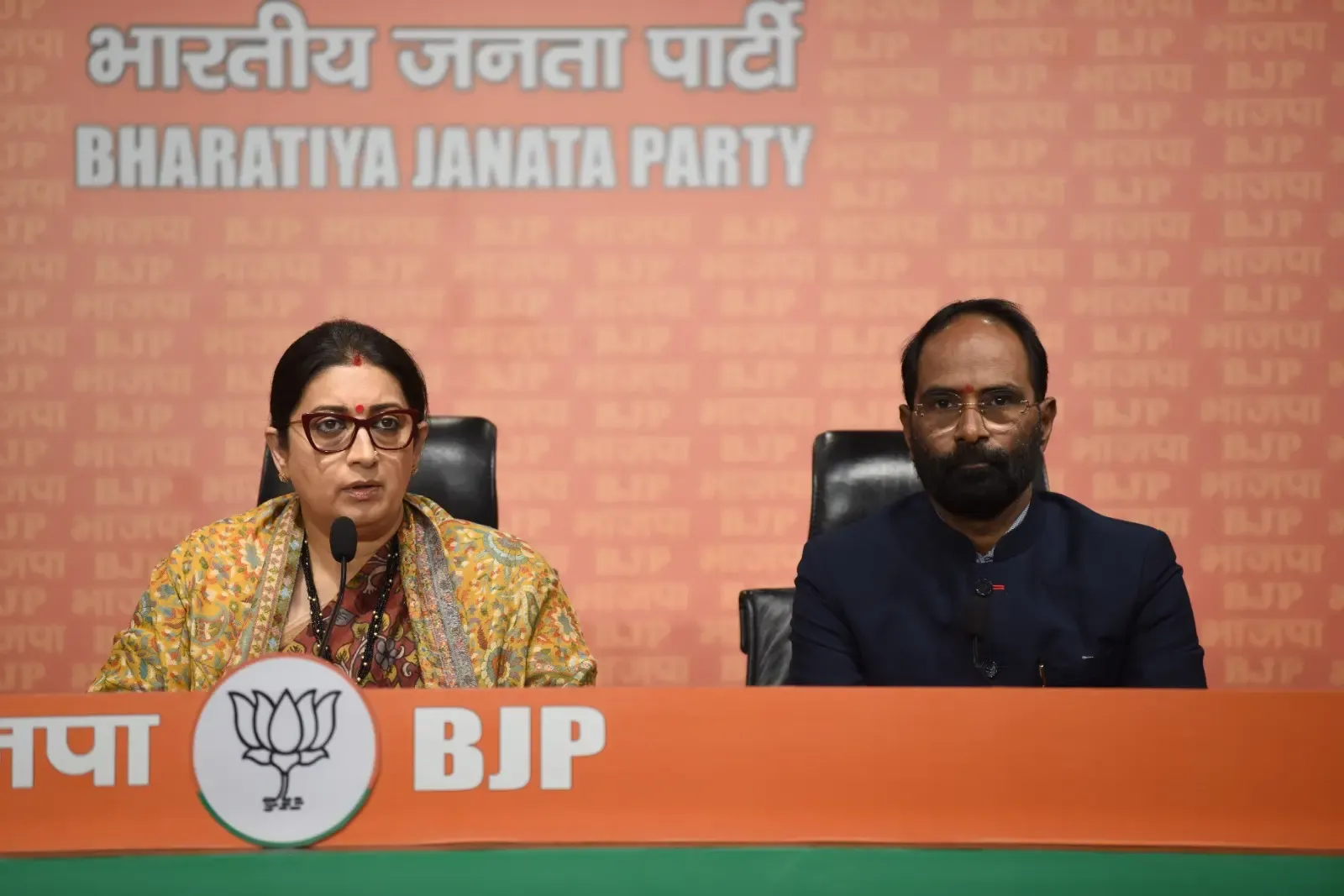 Smriti Irani Alleges AAP Legislators Aid in Forging Aadhaar Cards for Bangladeshi Nationals