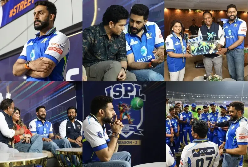 Abhishek Bachchan Celebrates Majhi Mumbai's ISPL Victory: 'Honoring the Game, the Triumph, and the Team'