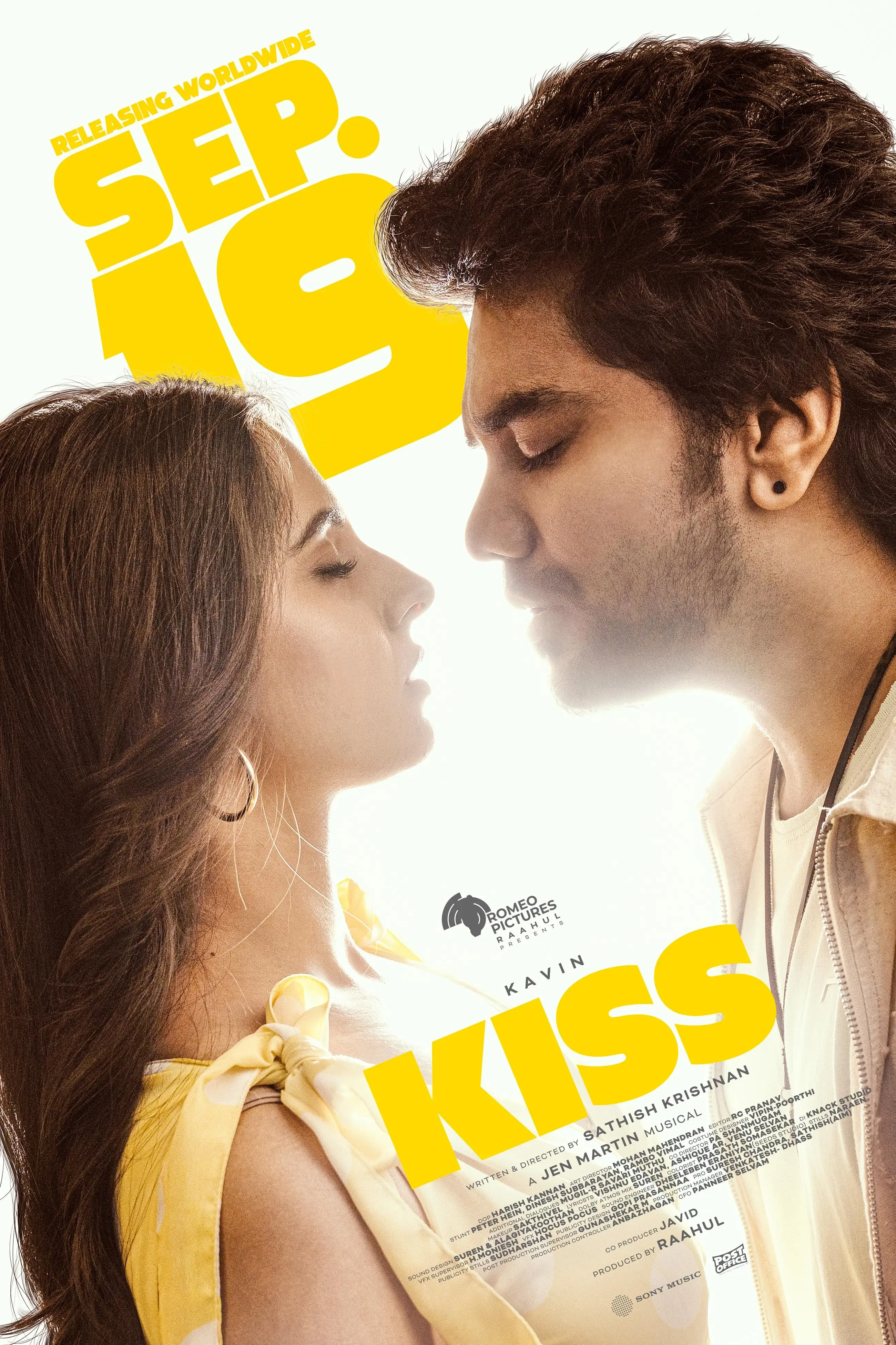 When Will Actor Kavin’s Romantic Entertainer 'Kiss' Hit The Screens?