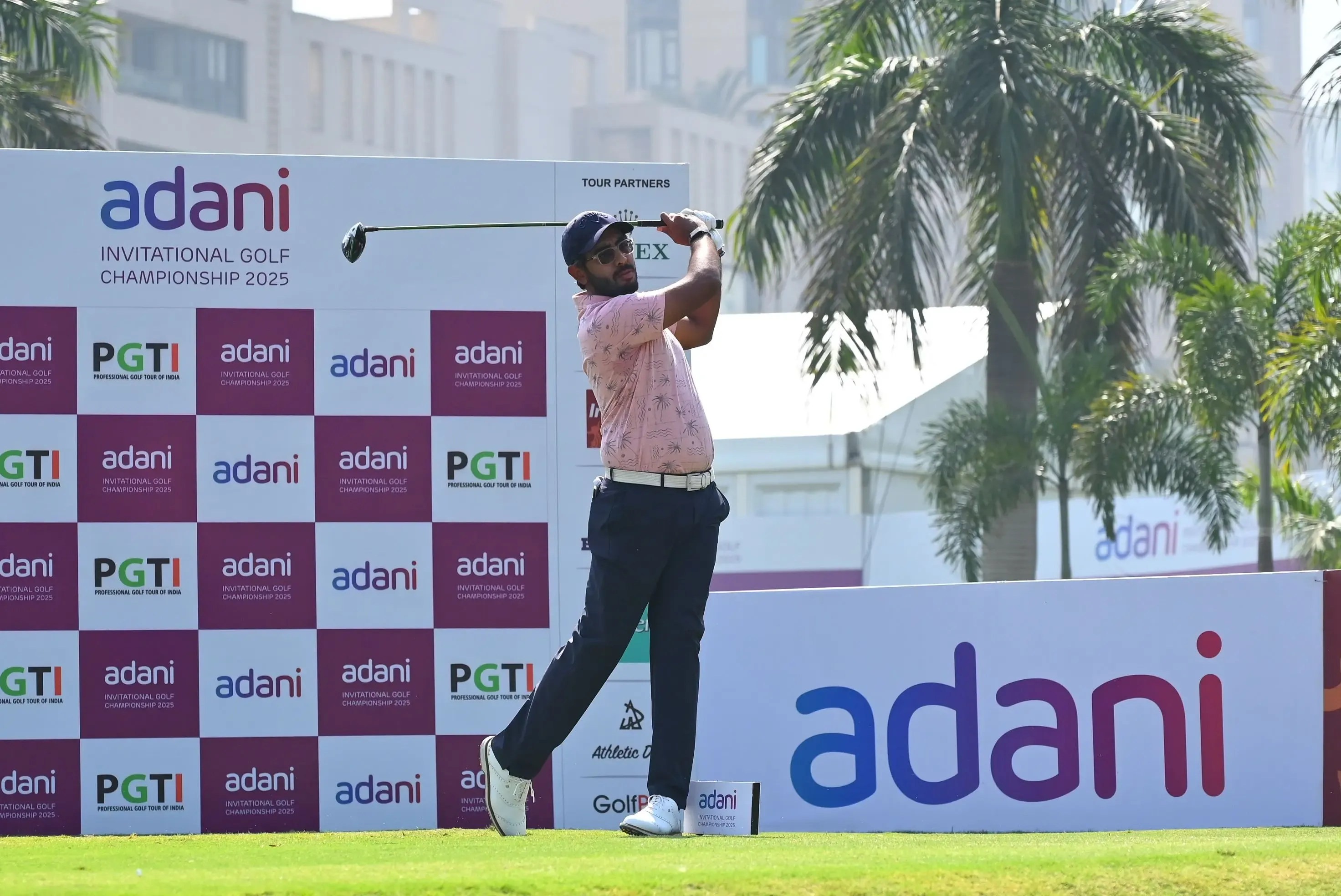 Adani Invitational Golf: Arjun Prasad and Yuvraj Sandhu Maintain Joint Lead