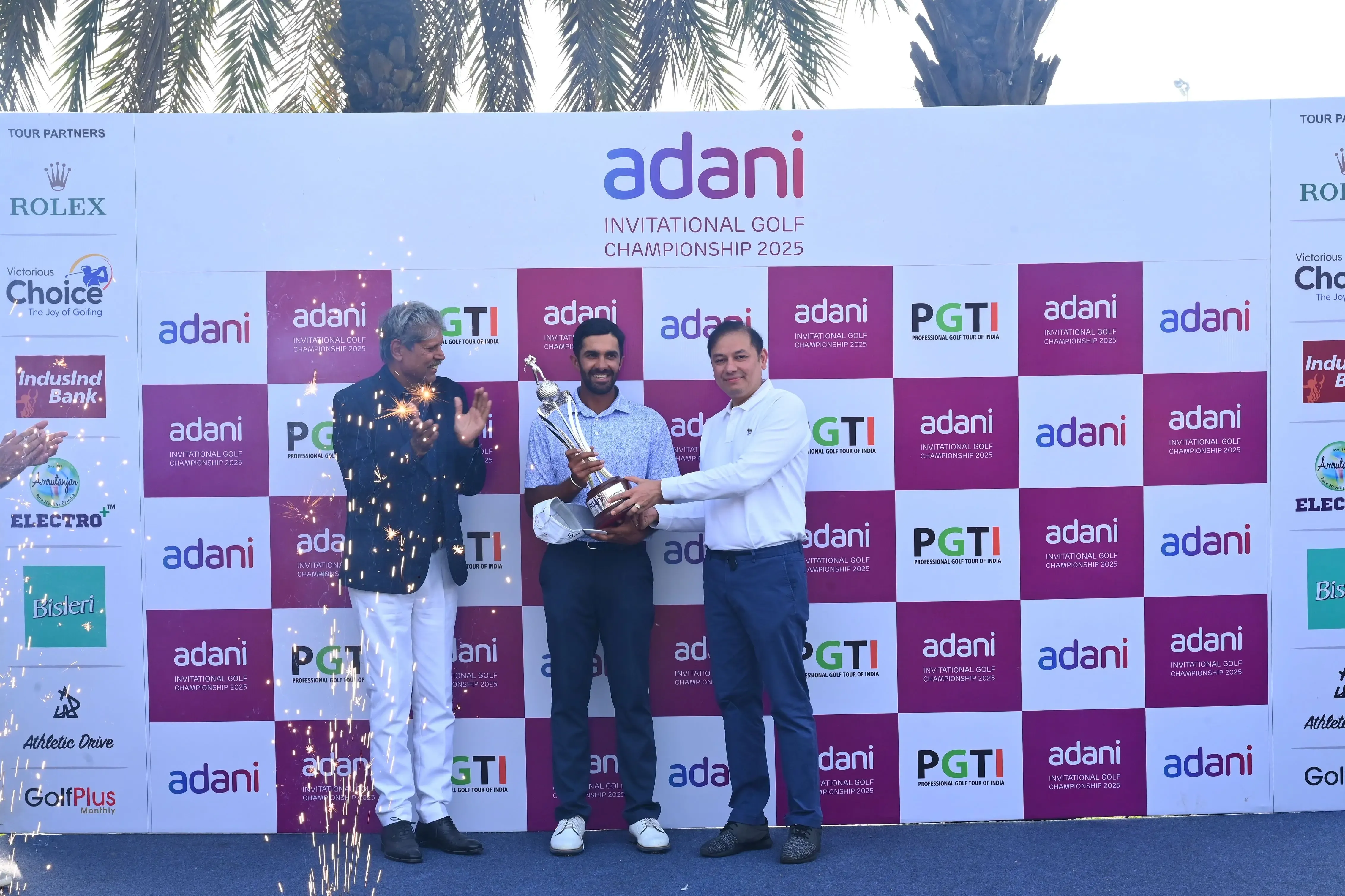 Adani Invitational Golf Championship: Saptak Talwar Secures First Title with Exciting Win at Home Course