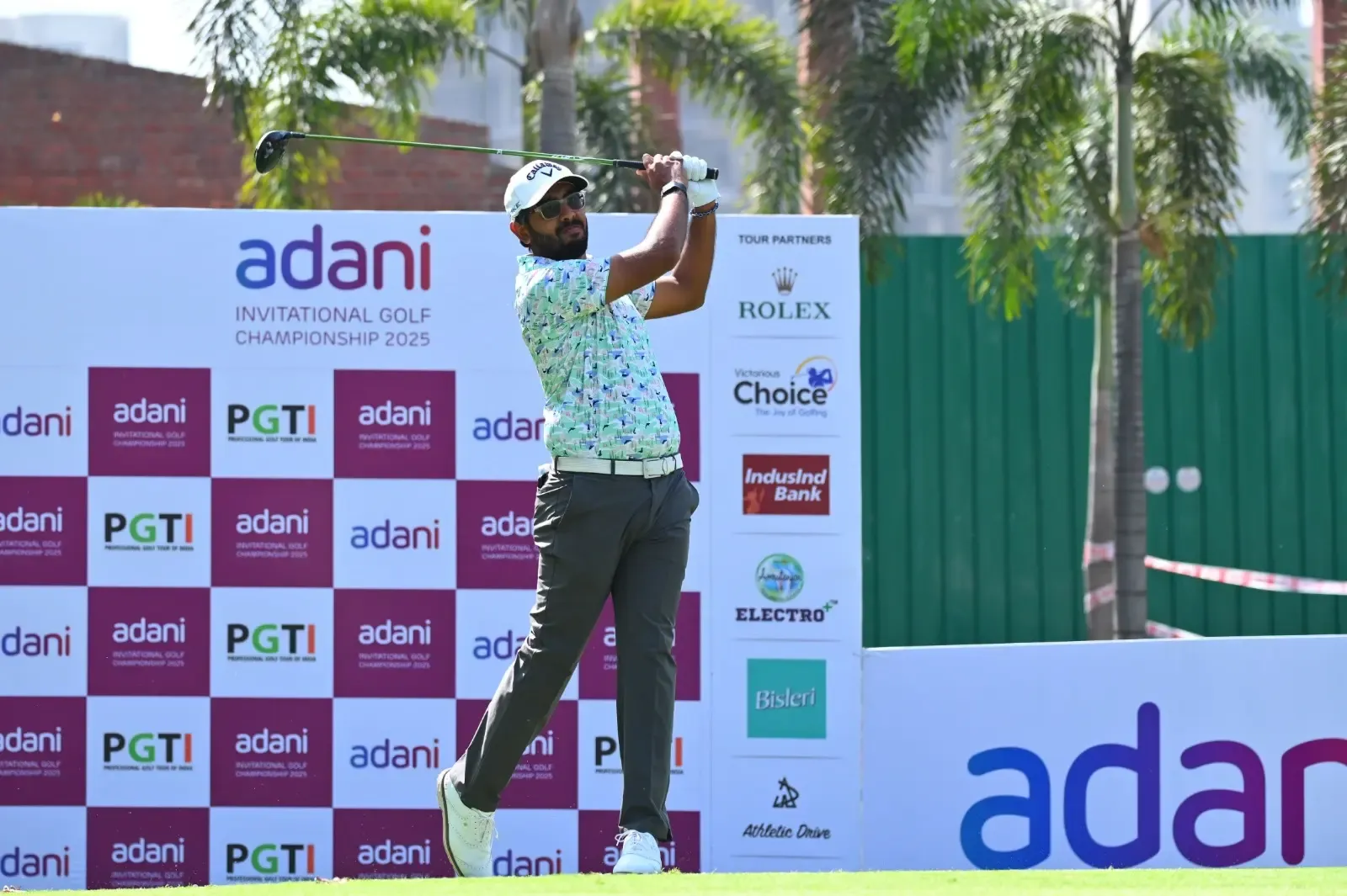 Adani Invitational Golf Championship: Yuvraj Sandhu and Arjun Prasad Lead After Round 2