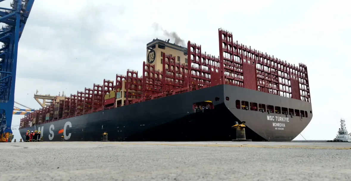 Adani’s Vizhinjam Port Celebrates Arrival of Record-Breaking Container Ship in Indian Waters