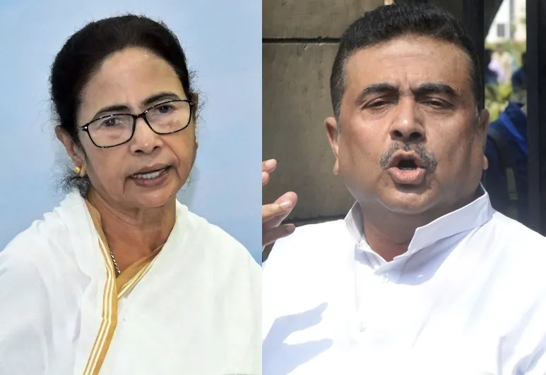 Adhikari Mocks CM Banerjee Regarding ‘Bangla Day’ on Bengali New Year