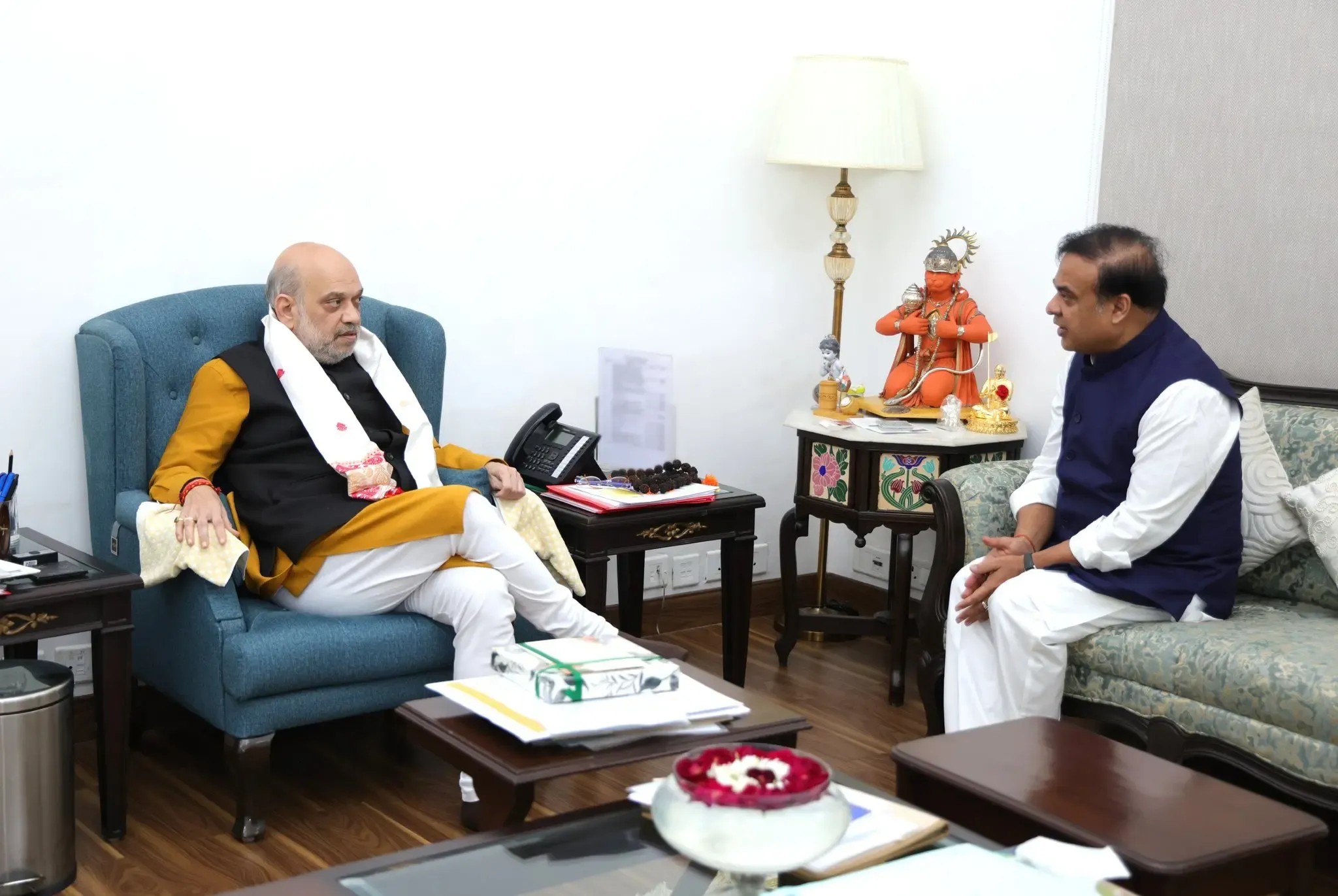 Advantage Assam: Chief Minister Sarma Engages with Union Home Minister Amit Shah