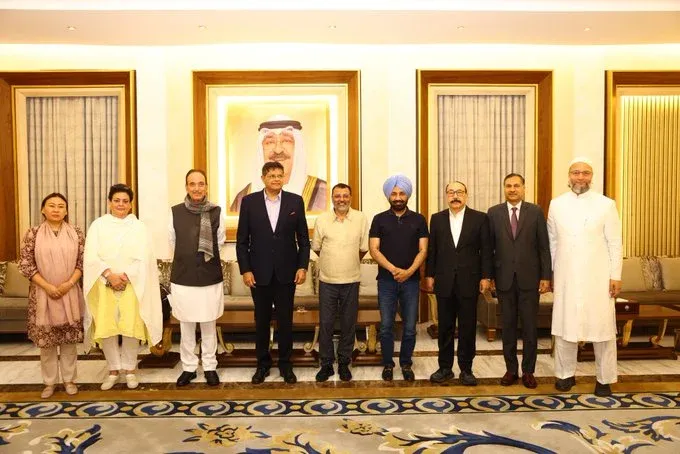 What Are the Highlights of the All-Party Delegation's Visit to Kuwait?
