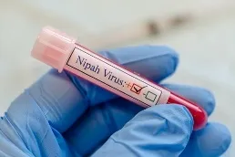 What prompted an alert in six Kerala districts due to the Nipah virus?