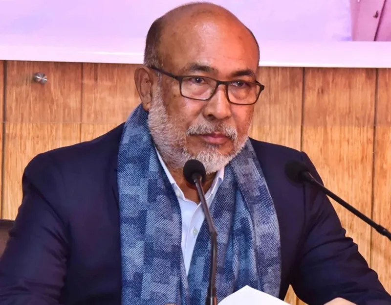 Political Turmoil Unfolds in Manipur Following CM's Resignation