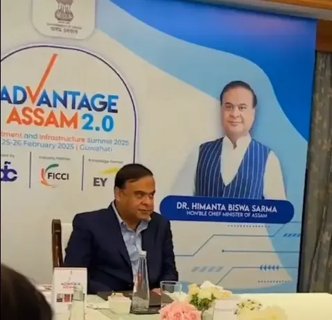 Assam CM Himanta Biswa Sarma to Conduct Investor Roadshow in Mumbai Today