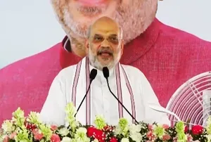 Union Home Minister Amit Shah Arrives in Chandigarh Ahead of PM Modi’s Visit
