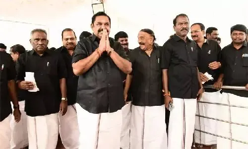 AIADMK Legislators Don Black Shirts in Tamil Nadu Assembly to Protest Speaker's Silence