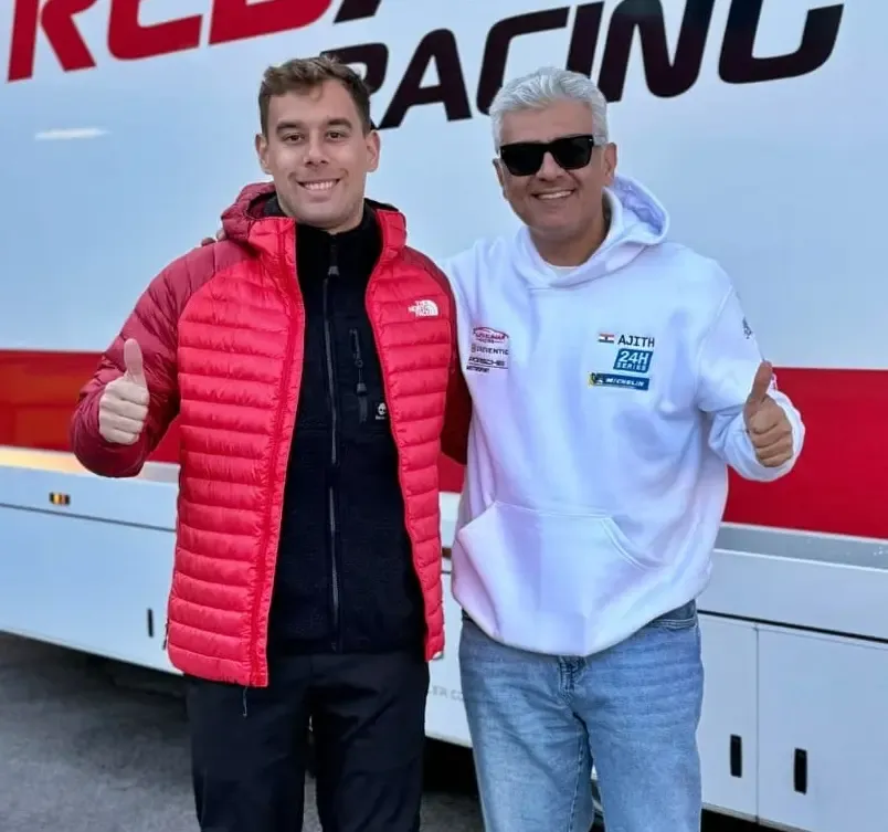 Ajith Kicks Off Training for Porsche Sprint Challenge in Portugal