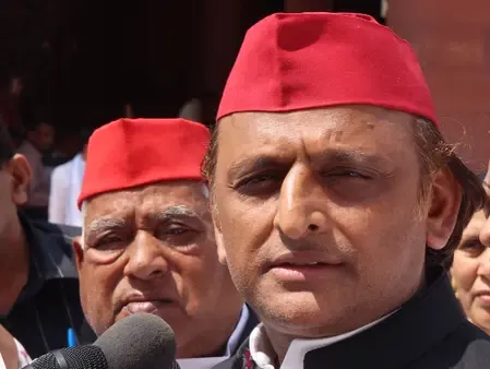 Akhilesh Critiques BJP MLA's Threat; Labels IAS Abhishek Prakash's Suspension as a 'Theatrical Act'
