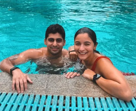 How Did Alia Bhatt Transform a Dreary Monday with a Pool Boot Camp?