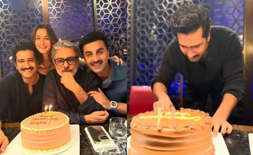 Alia, Ranbir, and Vicky Honor ‘Magician’ Bhansali on His Birthday and Celebrate ‘Chhaava’ Success