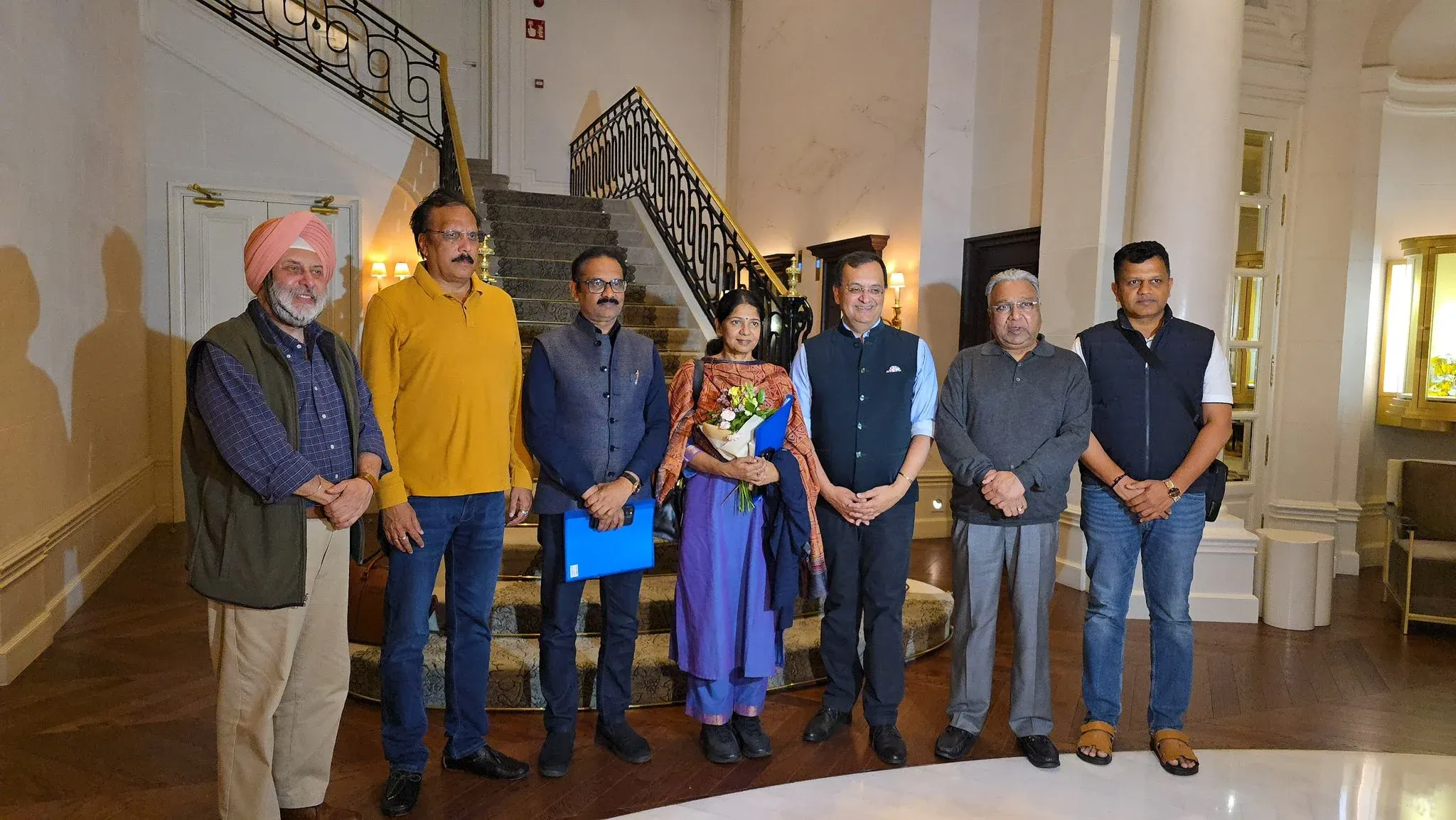 How is the All-Party Delegation Presenting India's Zero-Tolerance Policy on Terrorism in Spain?