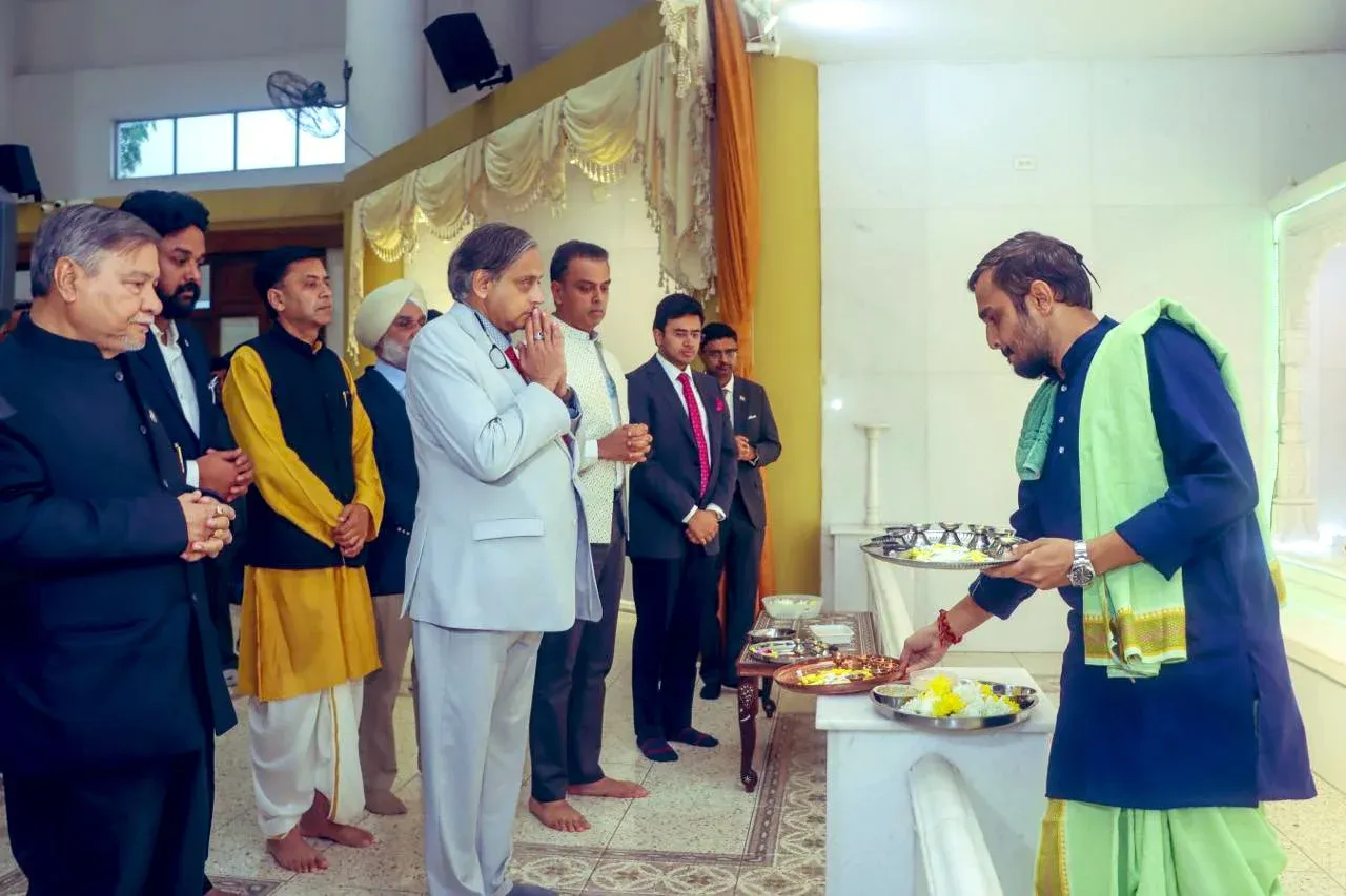 Did an All-Party Delegation Led by Tharoor Visit the Indian Cultural Centre in Panama?