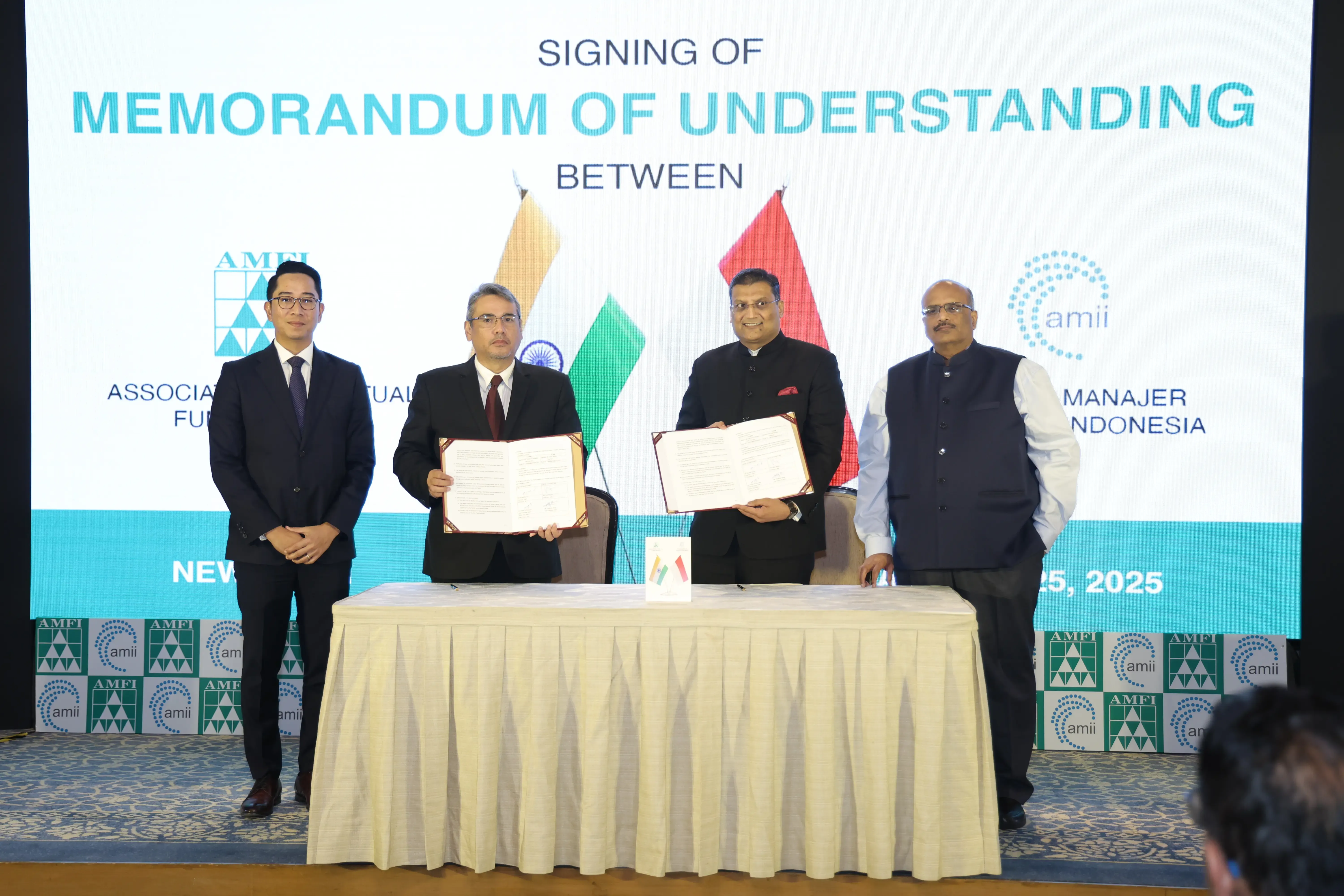 AMFI Partners with Indonesia's AMII to Enhance Financial Cooperation