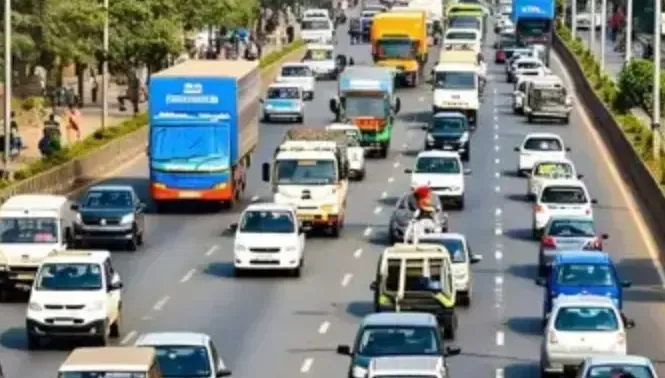 Traffic Snarl Spreads Over Six Kilometers on Srisailam Highway