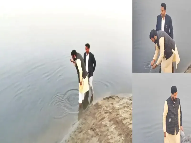 Haryana CM Drinks Yamuna Water Amid Poisoning Claims; Intensifies Critique of AAP